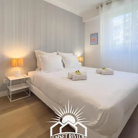 Le Rossini Center Airco Parking For 4 By Sunset Апартаменты Антиб